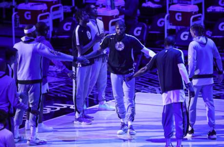 LA Clippers Paul George (Photo by Meg Oliphant/Getty Images)