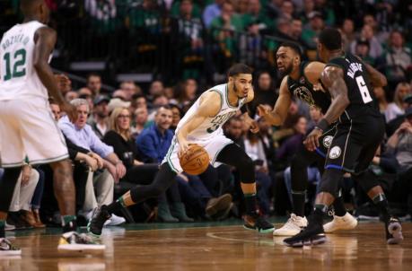 Boston Celtics Mandatory Credit: Paul Rutherford-USA TODAY Sports