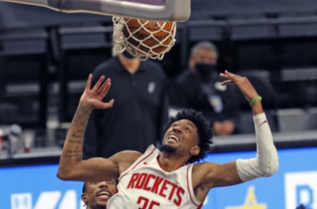 Christian Wood #35 of the Houston Rockets (Photo by Ro<em></em>nald Cortes/Getty Images)