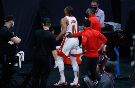 Eric Gordon #10 of the Houston Rockets (Photo by Lachlan Cunningham/Getty Images)