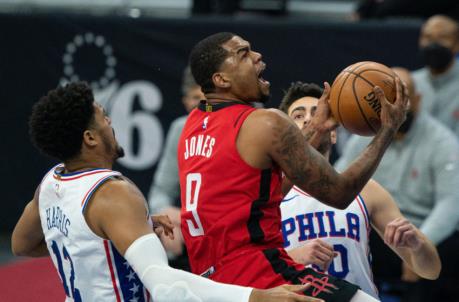 Philadelphia 76ers, Mason Jo<em></em>nes Mandatory Credit: Bill Streicher-USA TODAY Sports