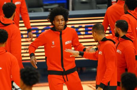 Kevin Porter Jr. #3 of the Houston Rockets (Photo by Daniel Shirey/Getty Images)