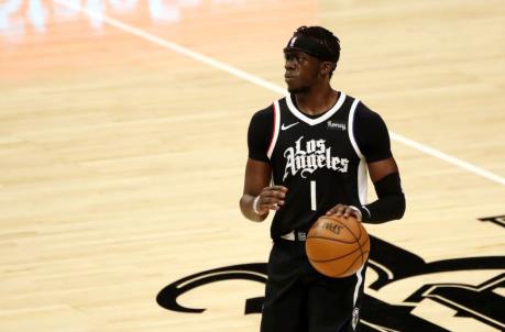 LA Clippers Reggie Jackson (Photo by Katelyn Mulcahy/Getty Images)