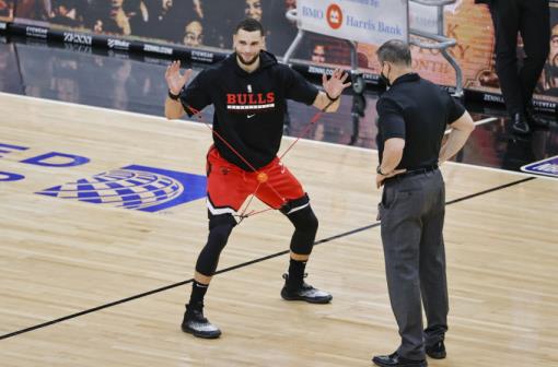 Zach LaVine, Chicago Bulls Mandatory Credit: Kamil Krzaczynski-USA TODAY Sports