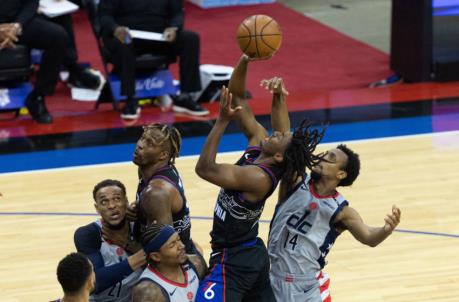 Philadelphia 76ers, Tyrese Maxey Mandatory Credit: Bill Streicher-USA TODAY Sports