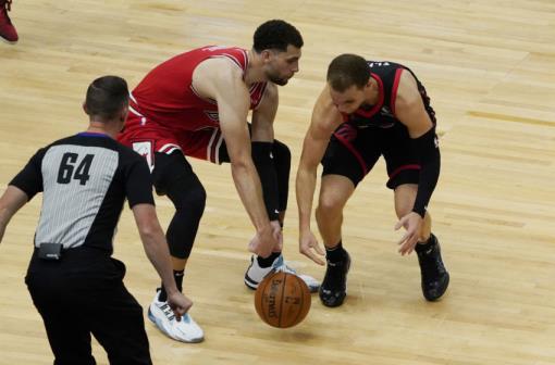 Zach LaVine, Chicago Bulls Mandatory Credit: David Banks-USA TODAY Sports