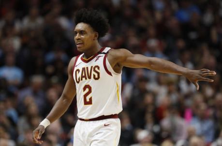 MIAMI, FLORIDA - FEBRUARY 22: Collin Sexton #2 of the Cleveland Cavaliers reacts against the Miami Heat during the first half at American Airlines Arena on February 22, 2020 in Miami, Florida. NOTE TO USER: User expressly acknowledges and agrees that, by downloading and/or using this photograph, user is co<em></em>nsenting to the terms and co<em></em>nditions of the Getty Images License Agreement. (Photo by Michael Reaves/Getty Images)