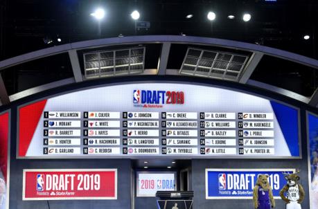 2019 NBA Draft board (Photo by Sarah Stier/Getty Images)