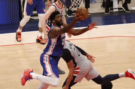 Joel Embiid, Sixers Mandatory Credit: Geoff Burke-USA TODAY Sports