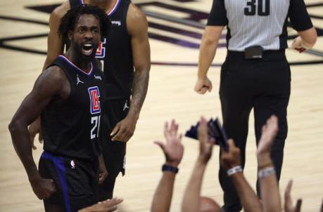 Patrick Beverley, LA Clippers. NOTE TO USER: User expressly acknowledges and agrees that, by downloading and or using this photograph, User is co<em></em>nsenting to the terms and co<em></em>nditions of the Getty Images License Agreement. (Photo by Harry How/Getty Images)