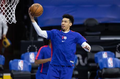 Danny Green, Sixers Mandatory Credit: Bill Streicher-USA TODAY Sports