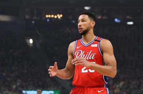 MILWAUKEE, WISCo<em></em>nSIN - FEBRUARY 22: Ben Simmons #25 of the Philadelphia 76ers waits for a pass during the first half of a game against the Milwaukee Bucks at Fiserv Forum on February 22, 2020 in Milwaukee, Wisconsin. NOTE TO USER: User expressly acknowledges and agrees that, by downloading and or using this photograph, User is co<em></em>nsenting to the terms and co<em></em>nditions of the Getty Images License Agreement. (Photo by Stacy Revere/Getty Images)