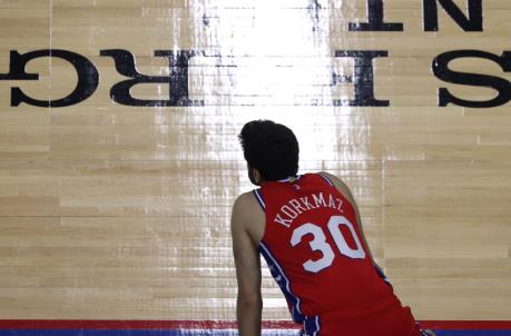 Furkan Korkmaz, Sixers (Photo by Tayfun Coskun/Anadolu Agency via Getty Images)