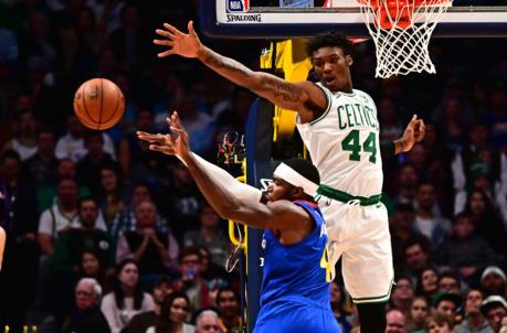 Boston Celtics Mandatory Credit: Ron Chenoy-USA TODAY Sports