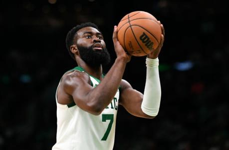 Boston Celtics SG/SF Jaylen Brown Mandatory Credit: Brian Fluharty-USA TODAY Sports