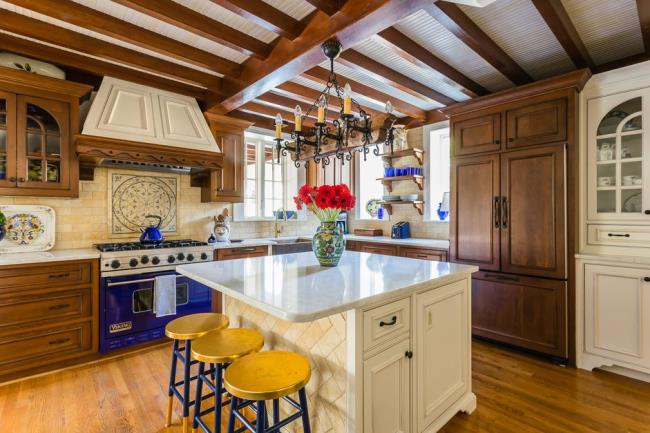 Modern Take on Spanish Style kitchen