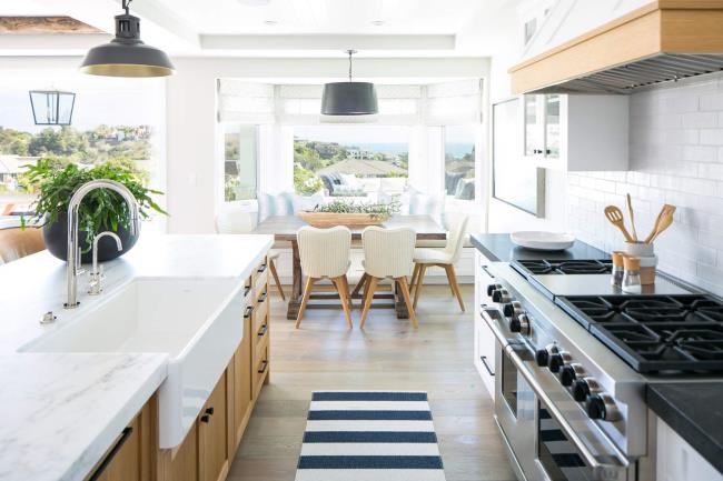 marble and soapstone countertops in a kitchen