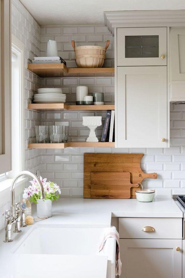 beveled subway tile