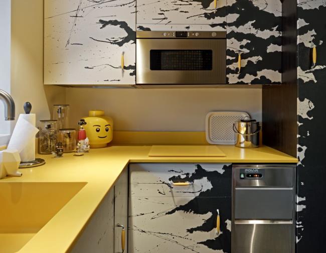 yellow quartz countertops