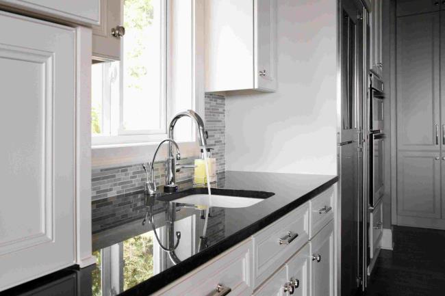 Nordic Black Granite countertops