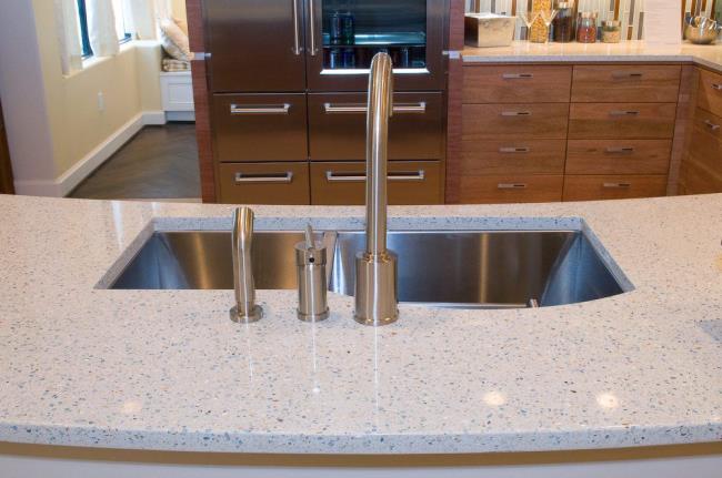 IceStone Sky Pearl Countertop