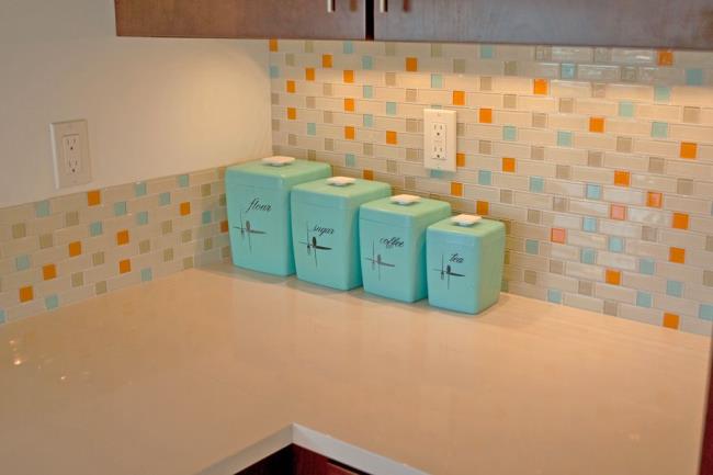 customized retro kitchen tiles