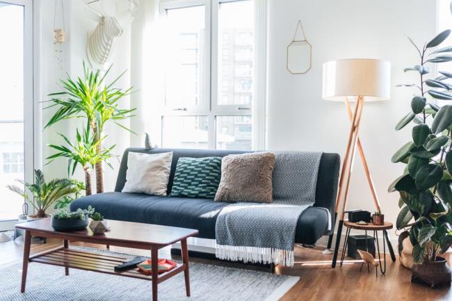 Bright and airy living room for Taurus.