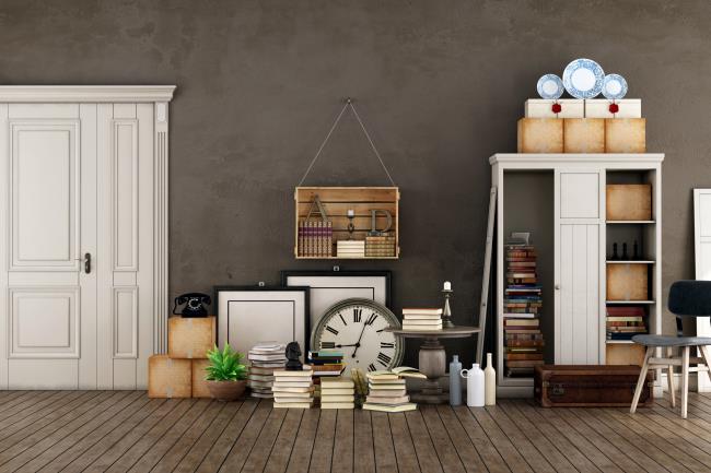 Even orderly clutter stands when selling a home, because a well-staged house is open, free of clutter and perso<em></em>nal objects