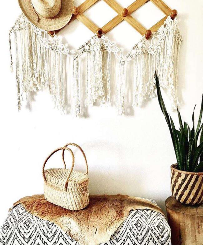 macrame garland